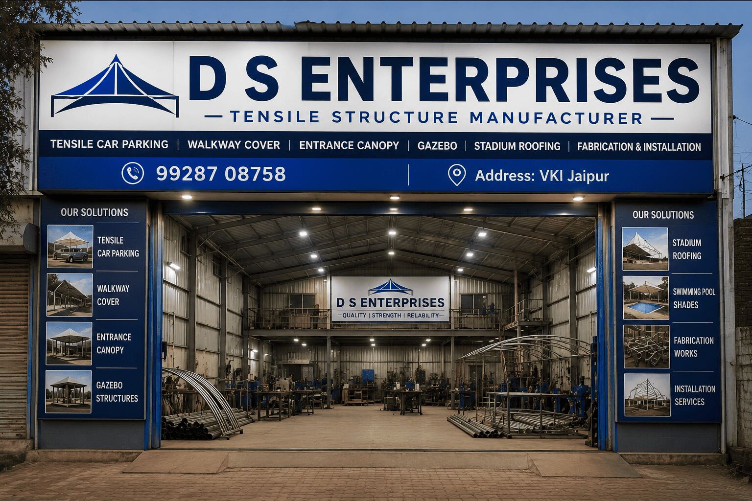 Leading Tensile Structure Manufacturer in Jaipur