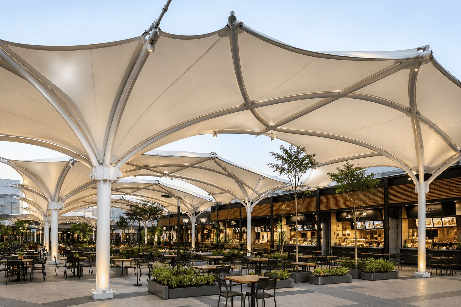 Food Court Structure